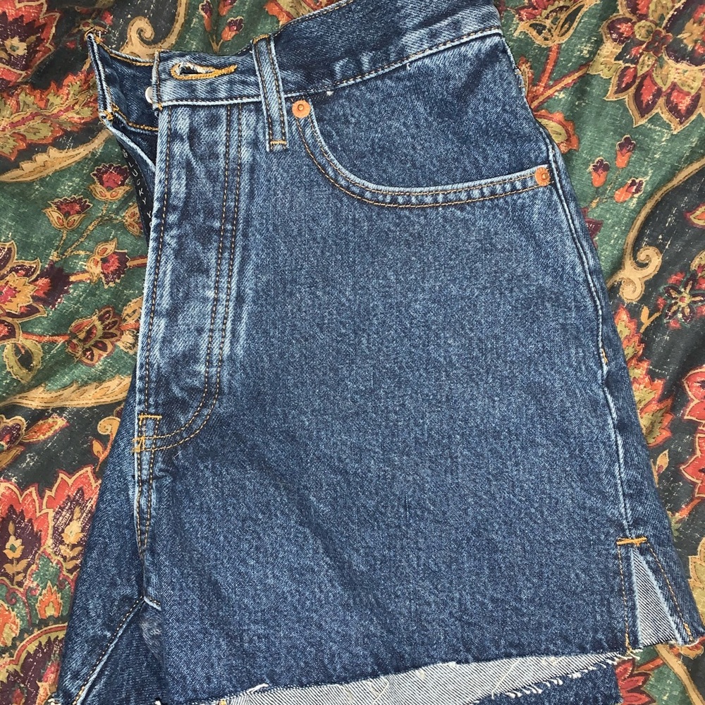 Lucky Traveler Shorts, High Waisted